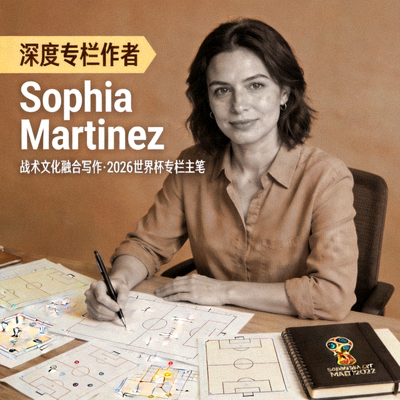Sophia Martinez，深度专栏作者，擅长战术文化融合写作，2026世界杯专栏主笔